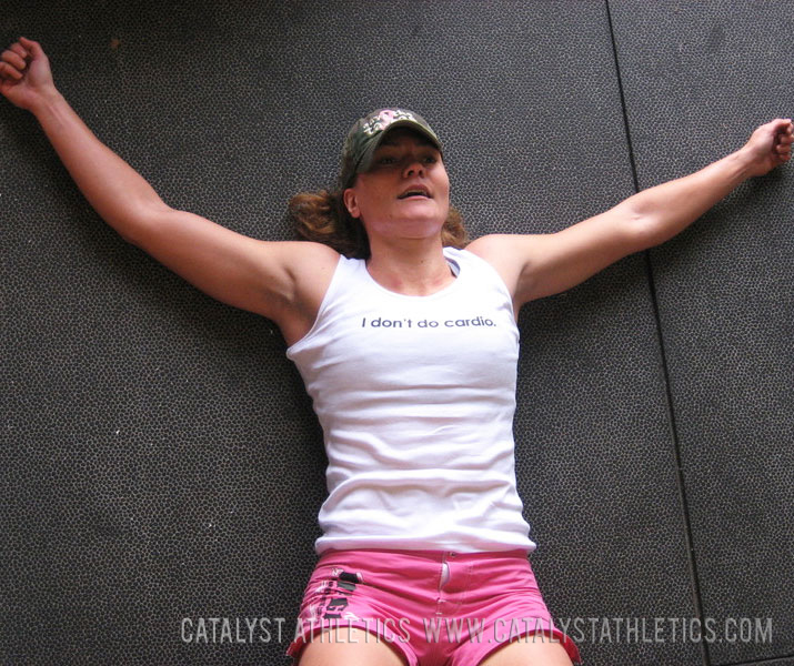 Karen Katzenbach of CrossFit Montgomery - Olympic Weightlifting, strength, conditioning, fitness, nutrition - Catalyst Athletics 