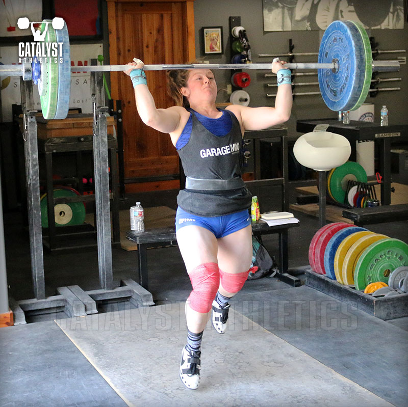 Lindsay jerk - Olympic Weightlifting, strength, conditioning, fitness, nutrition - Catalyst Athletics 