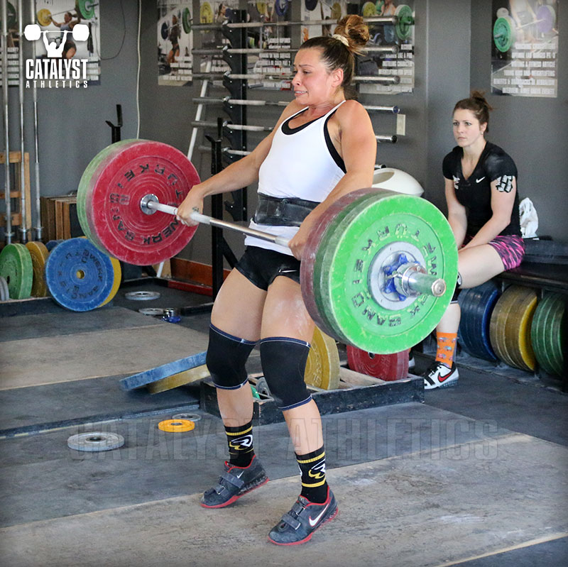 Jessica clean - Olympic Weightlifting, strength, conditioning, fitness, nutrition - Catalyst Athletics 