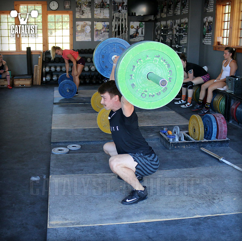 Cody snatch - Olympic Weightlifting, strength, conditioning, fitness, nutrition - Catalyst Athletics 