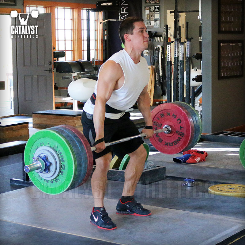 John clean pull - Olympic Weightlifting, strength, conditioning, fitness, nutrition - Catalyst Athletics 
