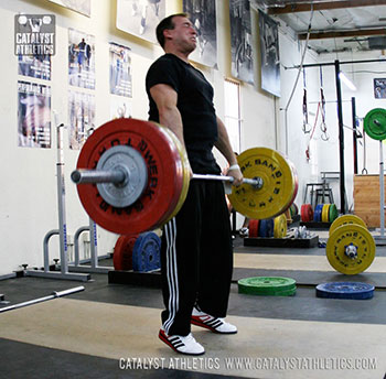 Dave clean pull - Olympic Weightlifting, strength, conditioning, fitness, nutrition - Catalyst Athletics
