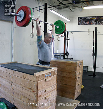 Kyle push press - Olympic Weightlifting, strength, conditioning, fitness, nutrition - Catalyst Athletics