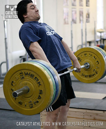 Steve clean pull - Olympic Weightlifting, strength, conditioning, fitness, nutrition - Catalyst Athletics