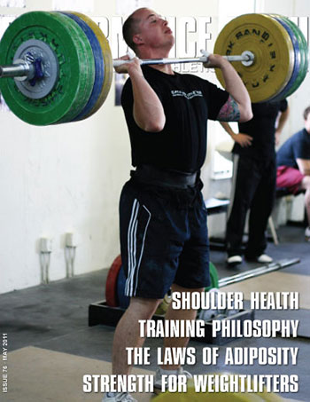 PM cover, issue 76 - Olympic Weightlifting, strength, conditioning, fitness, nutrition - Catalyst Athletics