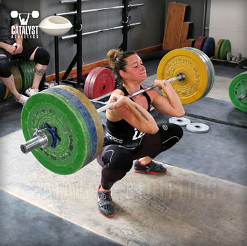 Jessica clean - Olympic Weightlifting, strength, conditioning, fitness, nutrition - Catalyst Athletics