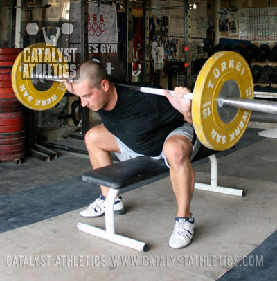 Seated good mornings - Olympic Weightlifting, strength, conditioning, fitness, nutrition - Catalyst Athletics 