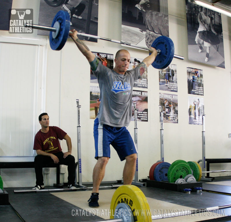 Kyle power snatch - Olympic Weightlifting, strength, conditioning, fitness, nutrition - Catalyst Athletics 