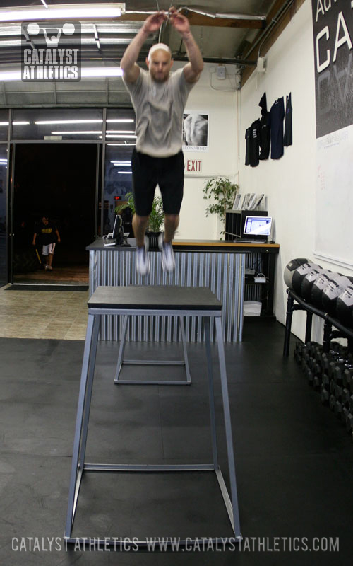 Roman box jump - Olympic Weightlifting, strength, conditioning, fitness, nutrition - Catalyst Athletics 