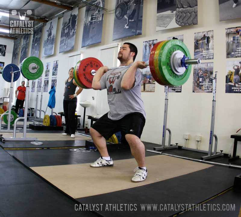 Colin power clean - Olympic Weightlifting, strength, conditioning, fitness, nutrition - Catalyst Athletics 