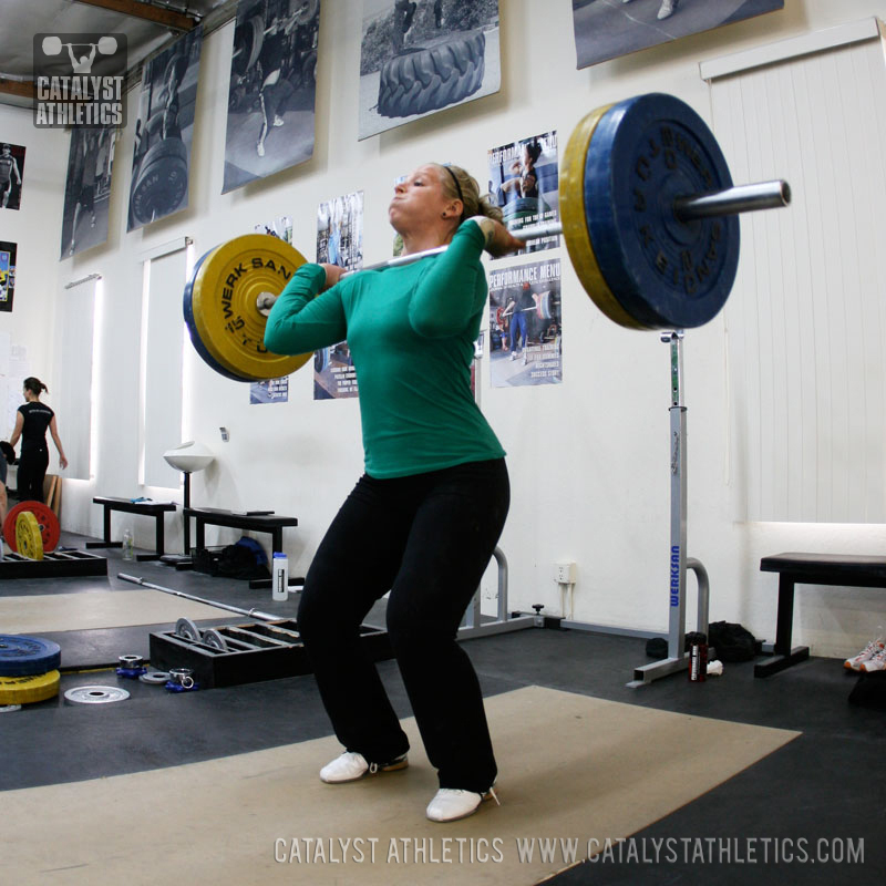 Kara dip for jerk - Olympic Weightlifting, strength, conditioning, fitness, nutrition - Catalyst Athletics 