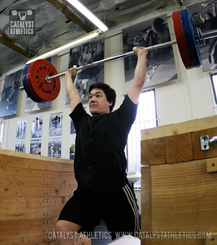 Steve split jerk - Olympic Weightlifting, strength, conditioning, fitness, nutrition - Catalyst Athletics 