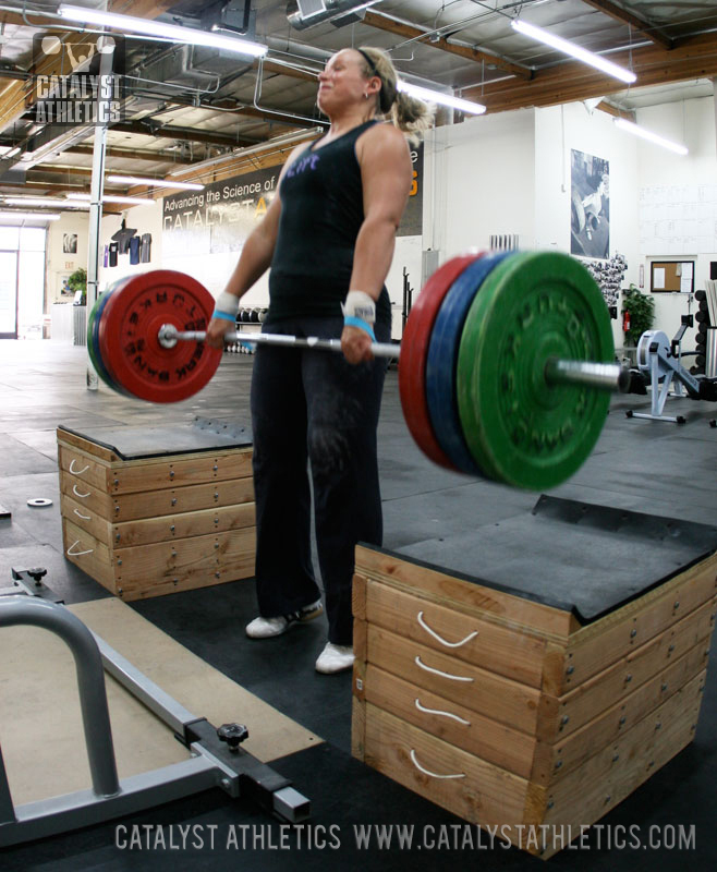 Kara clean pull - Olympic Weightlifting, strength, conditioning, fitness, nutrition - Catalyst Athletics 