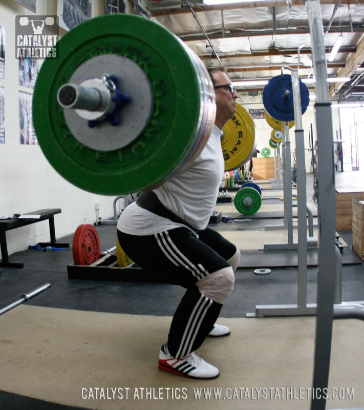 Dave back squat - Olympic Weightlifting, strength, conditioning, fitness, nutrition - Catalyst Athletics 