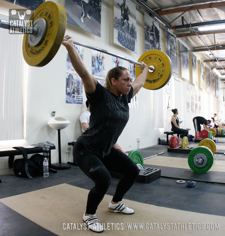 Jocelyn power snatch - Olympic Weightlifting, strength, conditioning, fitness, nutrition - Catalyst Athletics 