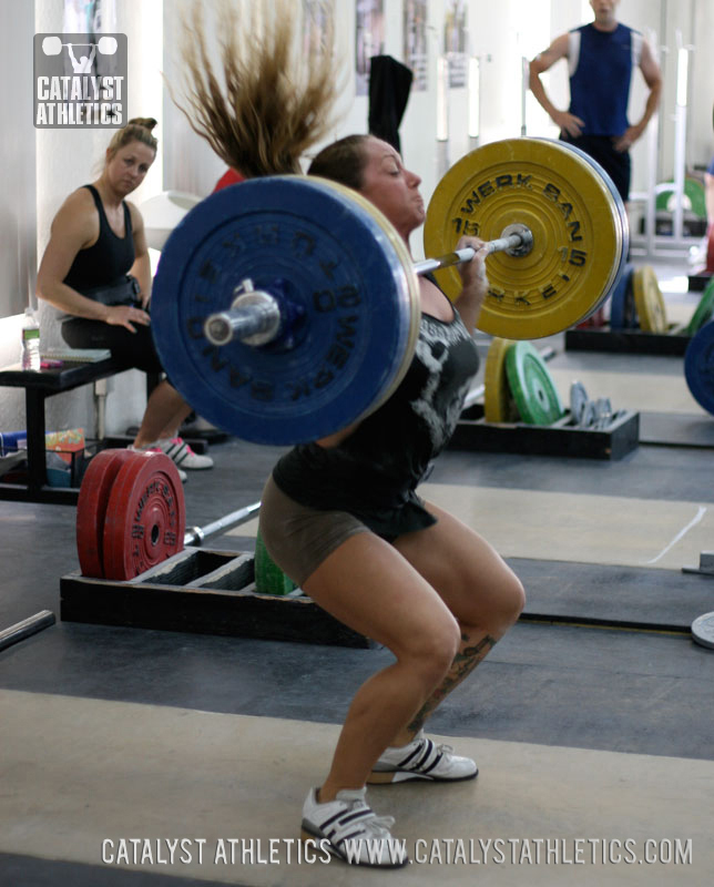 Jocelyn clean - Olympic Weightlifting, strength, conditioning, fitness, nutrition - Catalyst Athletics 