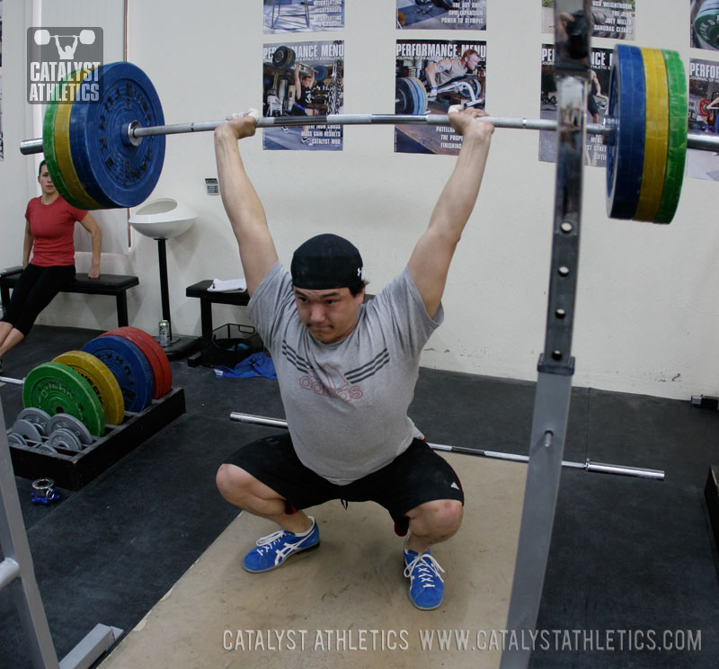 Steve overhead squat - Olympic Weightlifting, strength, conditioning, fitness, nutrition - Catalyst Athletics 