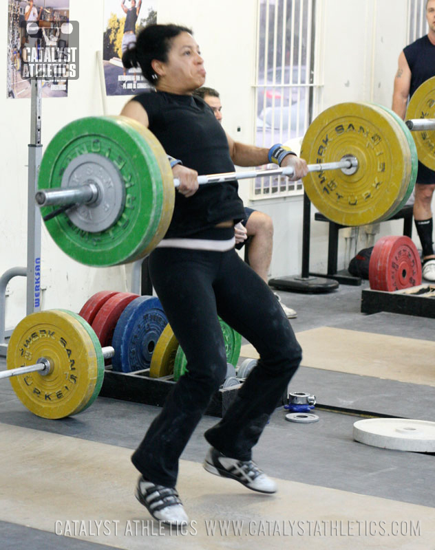 Jacqueline clean - Olympic Weightlifting, strength, conditioning, fitness, nutrition - Catalyst Athletics 