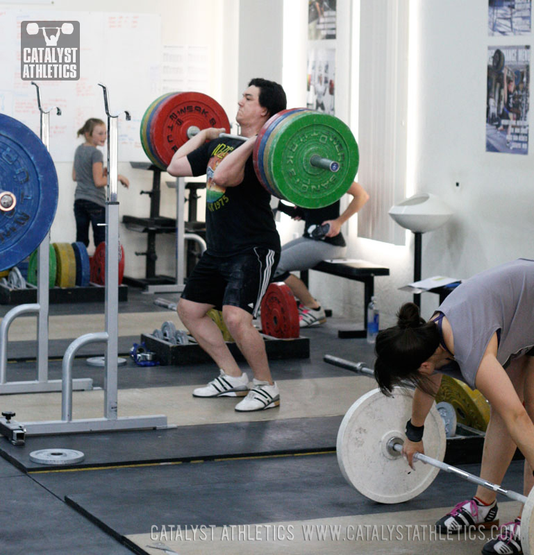 Steve dip squat - Olympic Weightlifting, strength, conditioning, fitness, nutrition - Catalyst Athletics 