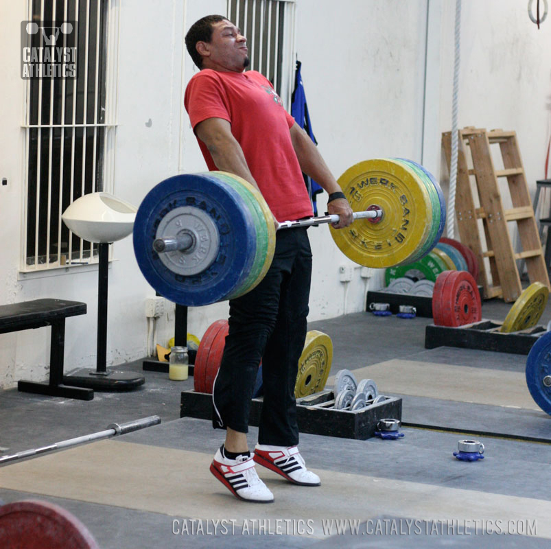 Warren clean pull - Olympic Weightlifting, strength, conditioning, fitness, nutrition - Catalyst Athletics 