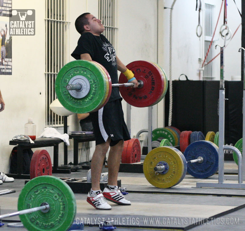Mike snatch pull - Olympic Weightlifting, strength, conditioning, fitness, nutrition - Catalyst Athletics 