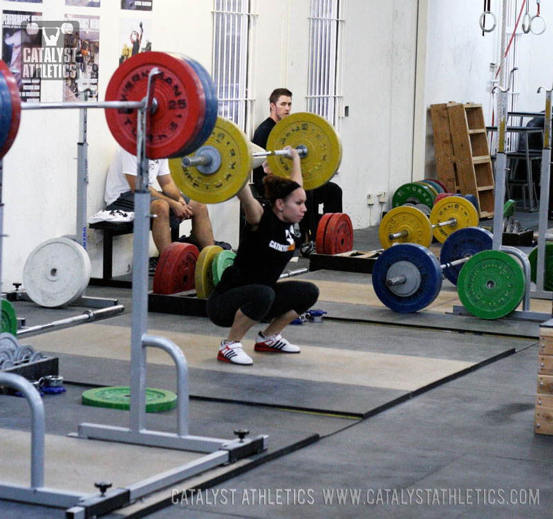Alyssa snatch - Olympic Weightlifting, strength, conditioning, fitness, nutrition - Catalyst Athletics 