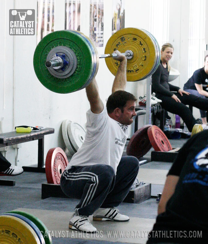 Rob squat jerk - Olympic Weightlifting, strength, conditioning, fitness, nutrition - Catalyst Athletics 