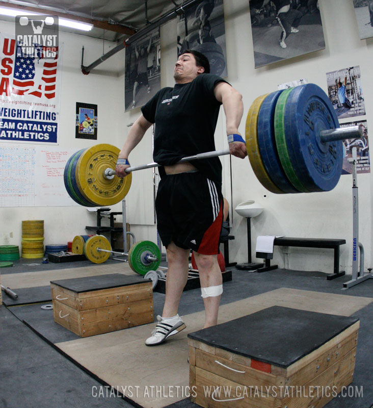 Steve block snatch pull - Olympic Weightlifting, strength, conditioning, fitness, nutrition - Catalyst Athletics 