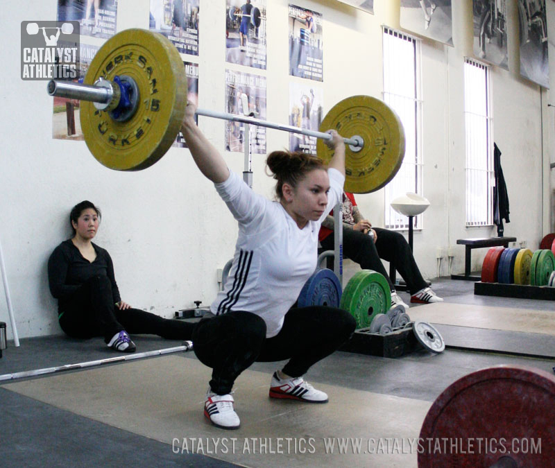 Alyssa snatch - Olympic Weightlifting, strength, conditioning, fitness, nutrition - Catalyst Athletics 