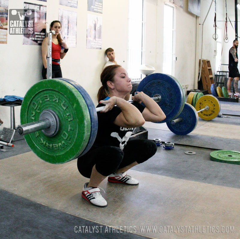 Alyssa clean - Olympic Weightlifting, strength, conditioning, fitness, nutrition - Catalyst Athletics 
