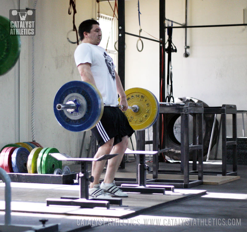 Steve block clean - Olympic Weightlifting, strength, conditioning, fitness, nutrition - Catalyst Athletics 