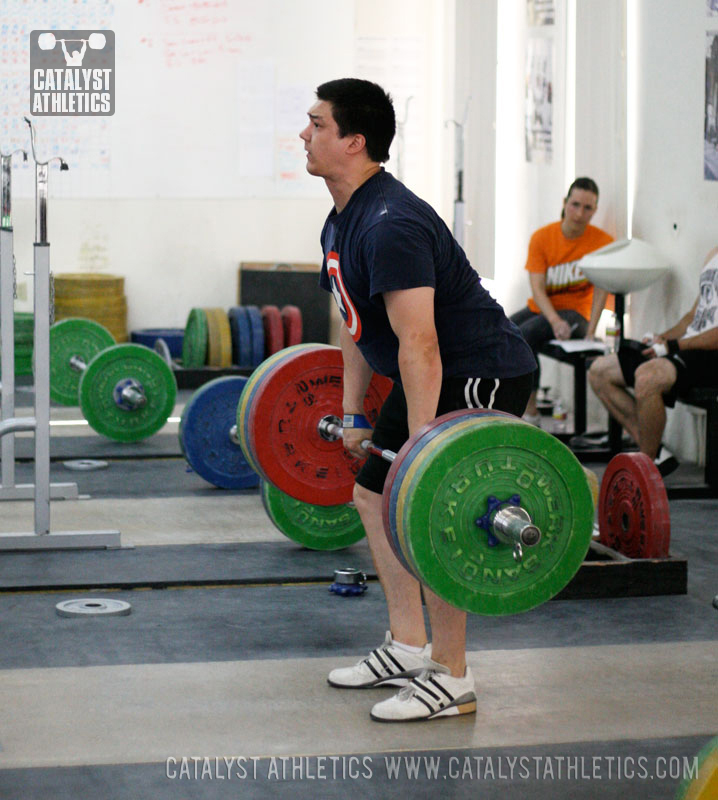 Steve clean pull - Olympic Weightlifting, strength, conditioning, fitness, nutrition - Catalyst Athletics 