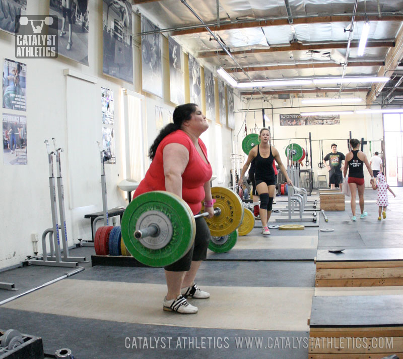 Tamara power clean - Olympic Weightlifting, strength, conditioning, fitness, nutrition - Catalyst Athletics 