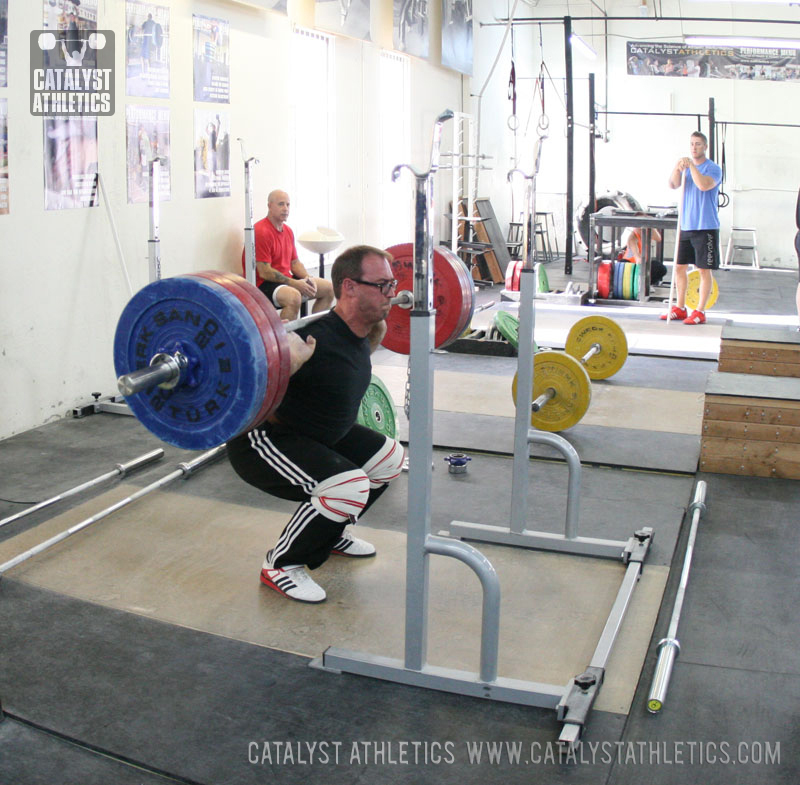 Dave back squat - Olympic Weightlifting, strength, conditioning, fitness, nutrition - Catalyst Athletics 