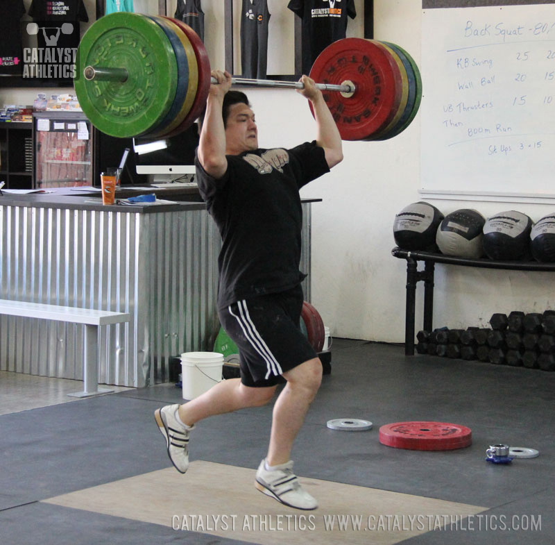 Steve jerk - Olympic Weightlifting, strength, conditioning, fitness, nutrition - Catalyst Athletics 