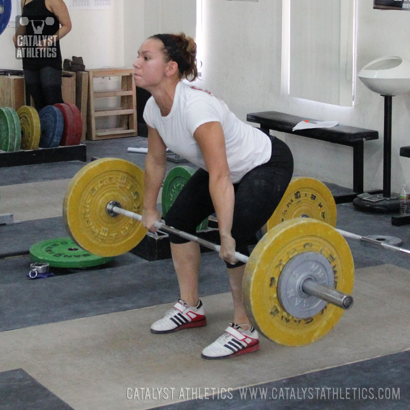 Alyssa clean - Olympic Weightlifting, strength, conditioning, fitness, nutrition - Catalyst Athletics 