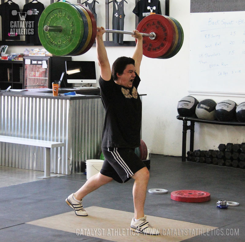 Steve jerk - Olympic Weightlifting, strength, conditioning, fitness, nutrition - Catalyst Athletics 