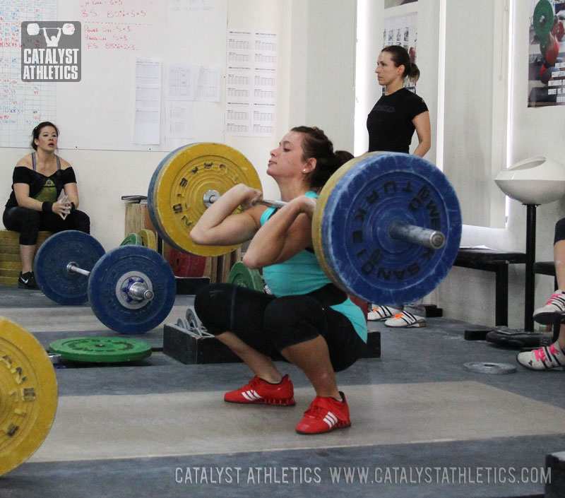 Jessica clean - Olympic Weightlifting, strength, conditioning, fitness, nutrition - Catalyst Athletics 