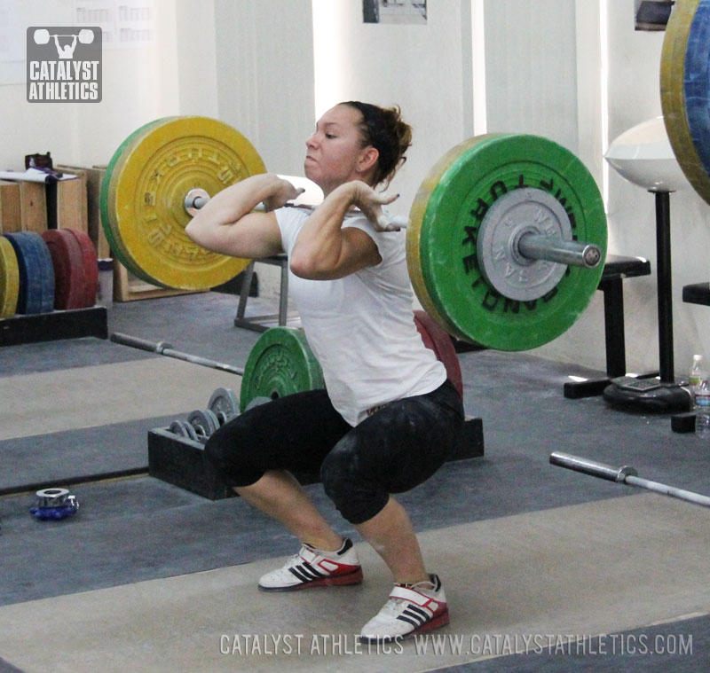 Alyssa clean - Catalyst Athletics Olympic Weightlifting Photo Library