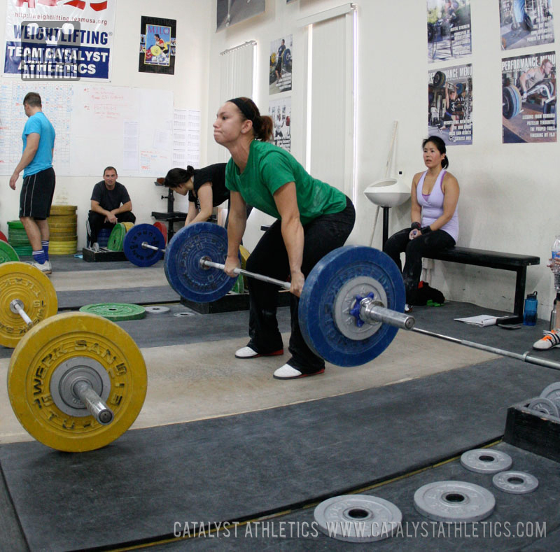 Alyssa clean - Olympic Weightlifting, strength, conditioning, fitness, nutrition - Catalyst Athletics 