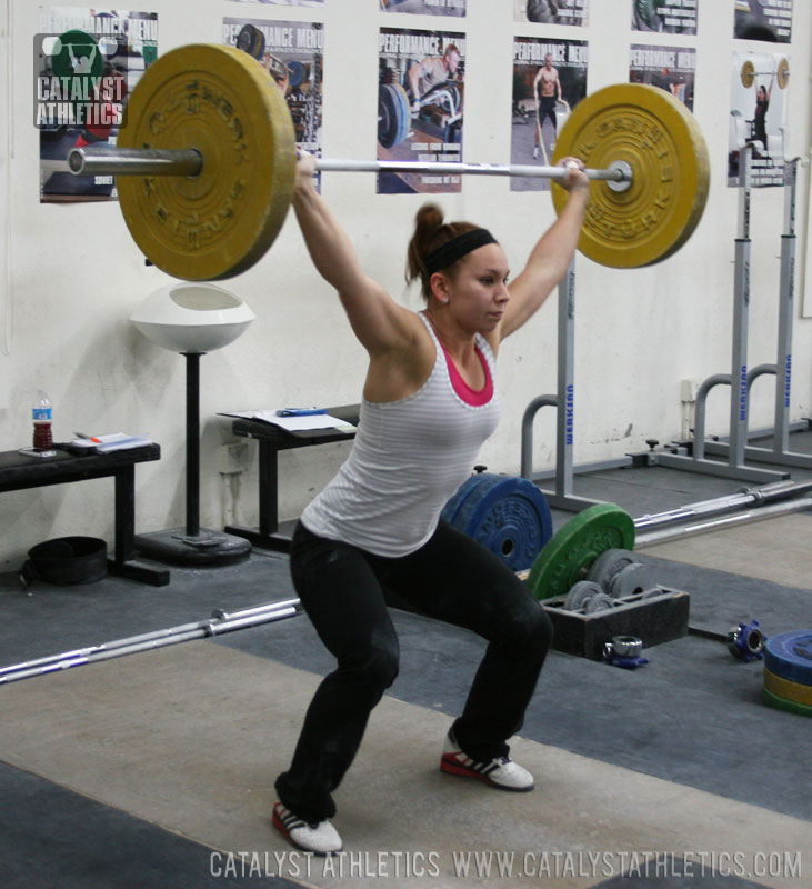 Alyssa Power Snatch - Olympic Weightlifting, strength, conditioning, fitness, nutrition - Catalyst Athletics 
