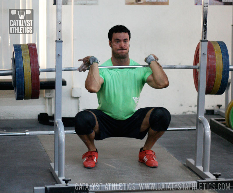 Zack Front Squat - Olympic Weightlifting, strength, conditioning, fitness, nutrition - Catalyst Athletics 