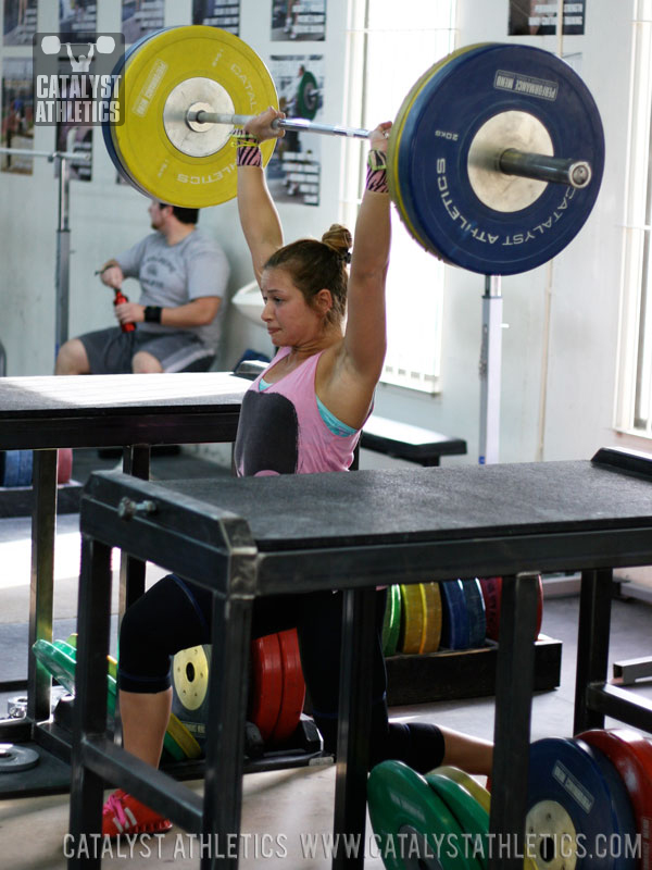 Jessica Jerk - Olympic Weightlifting, strength, conditioning, fitness, nutrition - Catalyst Athletics 