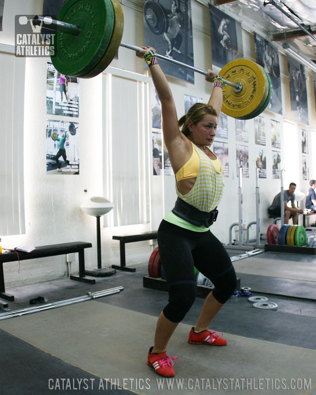 Jessica Power Jerk - Olympic Weightlifting, strength, conditioning, fitness, nutrition - Catalyst Athletics 