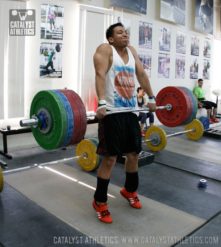D'Angelo Clean Pull - Olympic Weightlifting, strength, conditioning, fitness, nutrition - Catalyst Athletics 