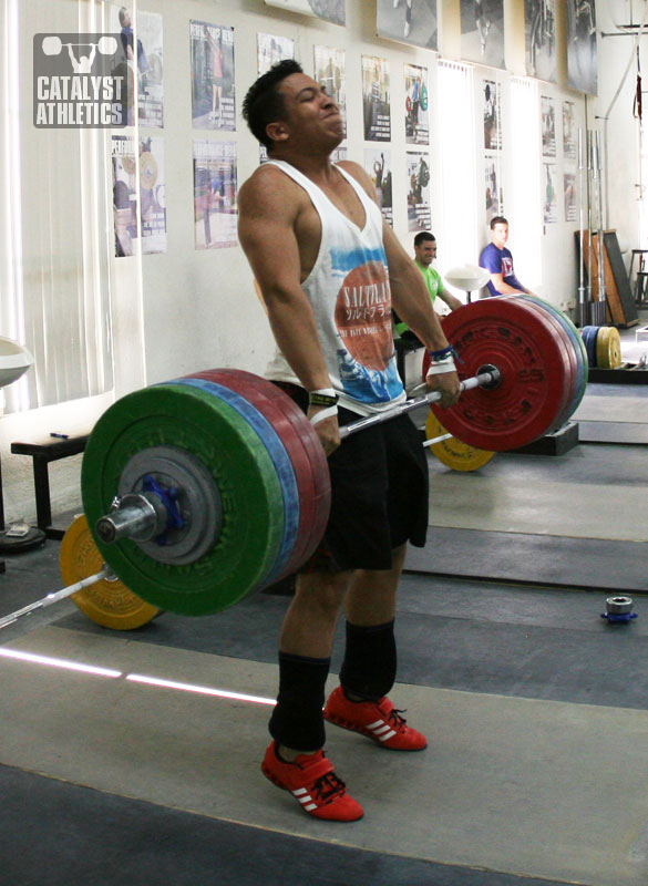 D'Angelo Clean Pull - Olympic Weightlifting, strength, conditioning, fitness, nutrition - Catalyst Athletics 
