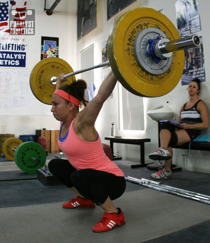 Alyssa Snatch - Olympic Weightlifting, strength, conditioning, fitness, nutrition - Catalyst Athletics 