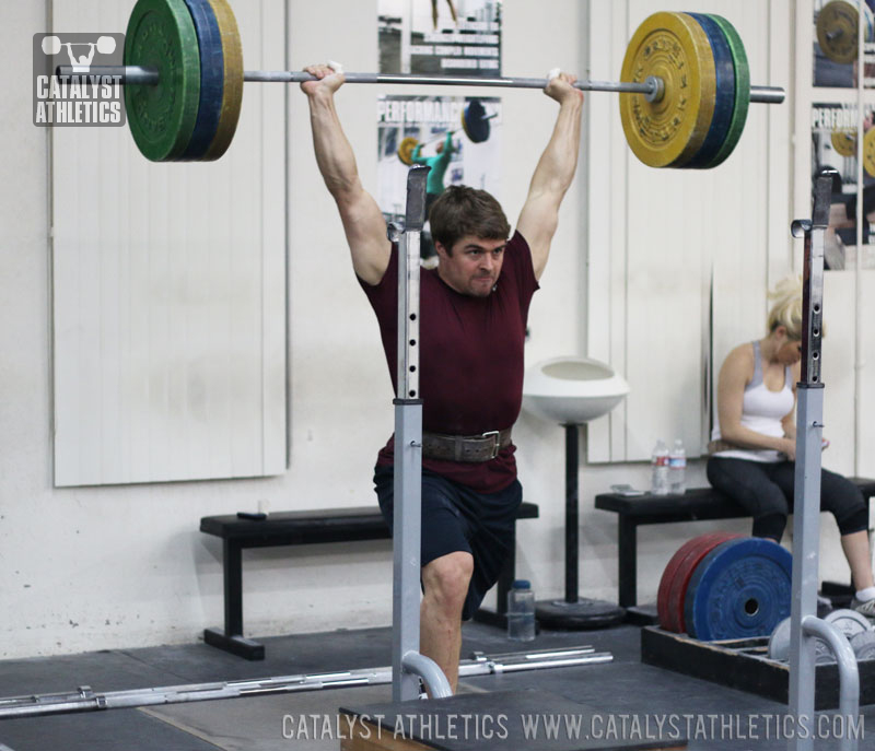 Adam Jerk Behind the Neck - Olympic Weightlifting, strength, conditioning, fitness, nutrition - Catalyst Athletics 