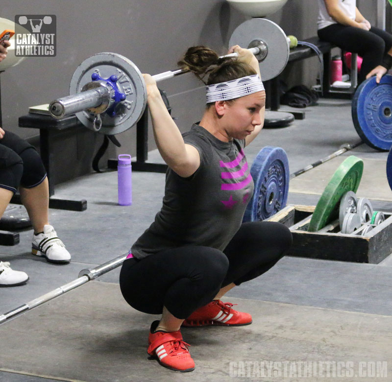 Alyssa Snatch Grip Sots Press BNK - Olympic Weightlifting, strength, conditioning, fitness, nutrition - Catalyst Athletics 