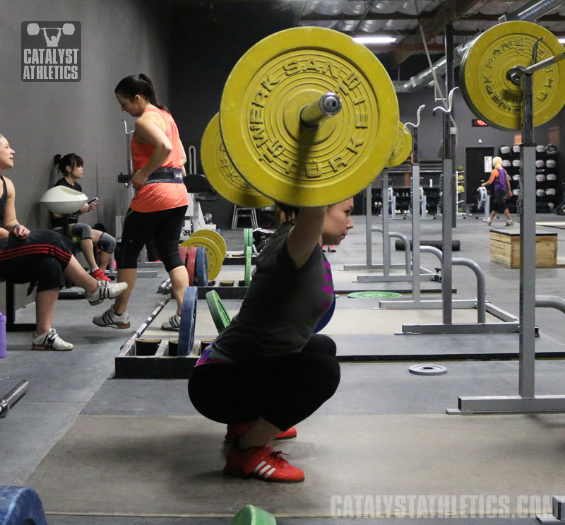 Alyssa Snatch - Olympic Weightlifting, strength, conditioning, fitness, nutrition - Catalyst Athletics 